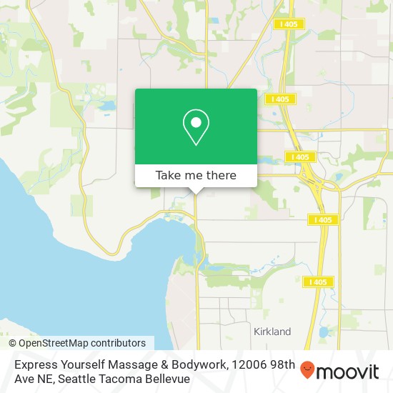 Express Yourself Massage & Bodywork, 12006 98th Ave NE map