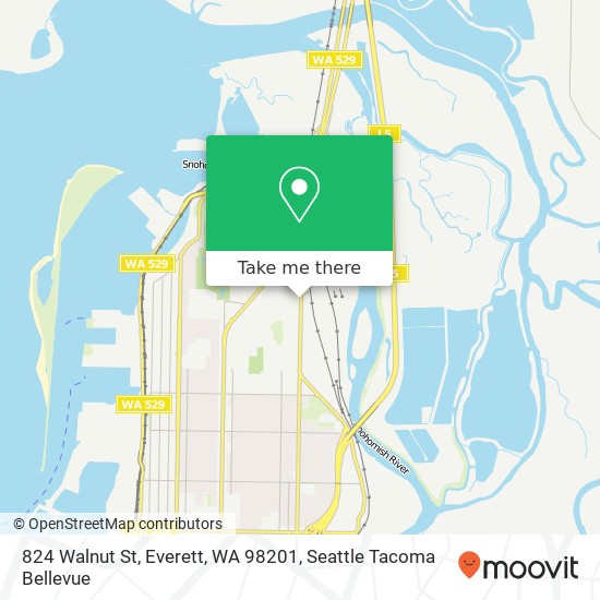 824 Walnut St, Everett, WA 98201 map