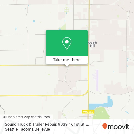 Mapa de Sound Truck & Trailer Repair, 9039 161st St E