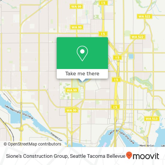 Sione's Construction Group map