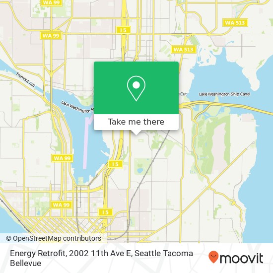 Energy Retrofit, 2002 11th Ave E map