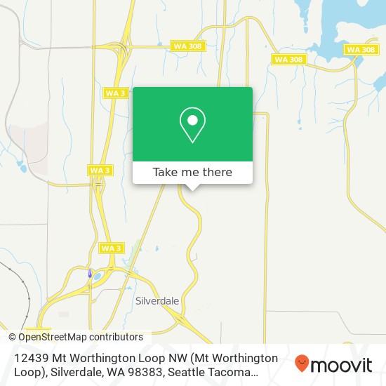 12439 Mt Worthington Loop NW (Mt Worthington Loop), Silverdale, WA 98383 map