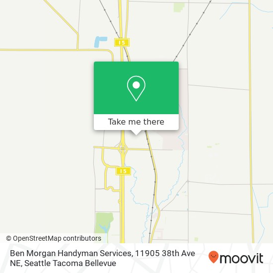 Ben Morgan Handyman Services, 11905 38th Ave NE map