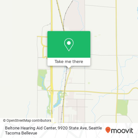 Mapa de Beltone Hearing Aid Center, 9920 State Ave