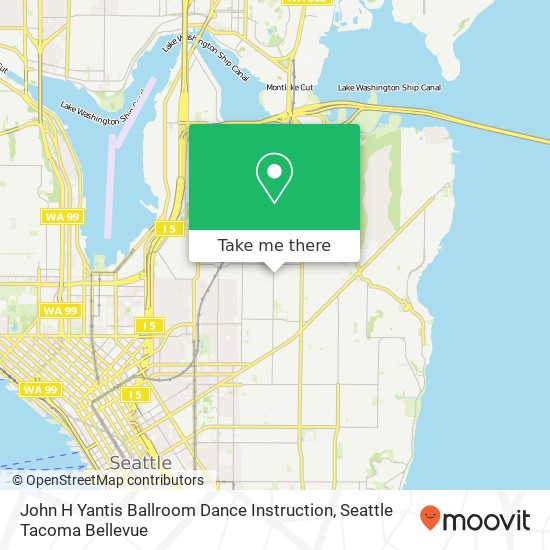 John H Yantis Ballroom Dance Instruction map