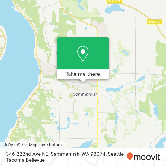 346 222nd Ave NE, Sammamish, WA 98074 map