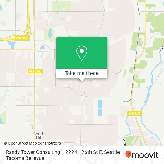 Mapa de Randy Tower Consulting, 12224 126th St E