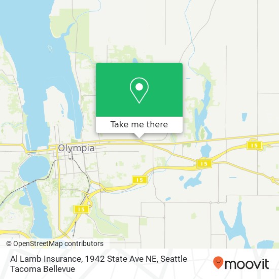 Mapa de Al Lamb Insurance, 1942 State Ave NE