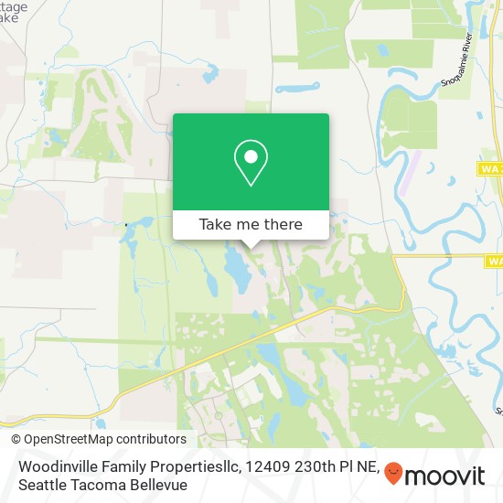 Woodinville Family Propertiesllc, 12409 230th Pl NE map