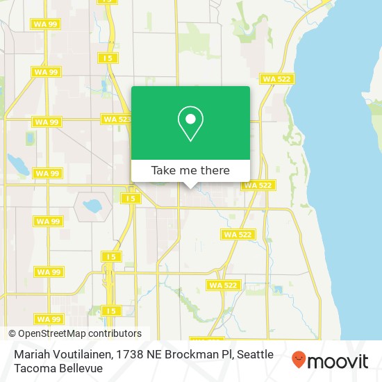 Mariah Voutilainen, 1738 NE Brockman Pl map