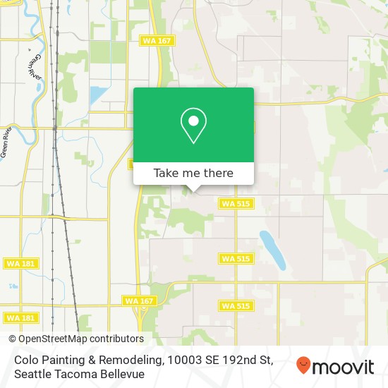 Colo Painting & Remodeling, 10003 SE 192nd St map