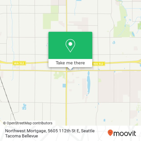 Northwest Mortgage, 5605 112th St E map