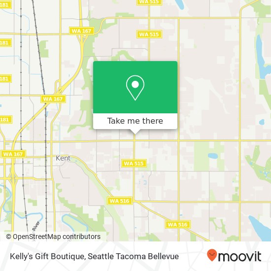 Mapa de Kelly's Gift Boutique