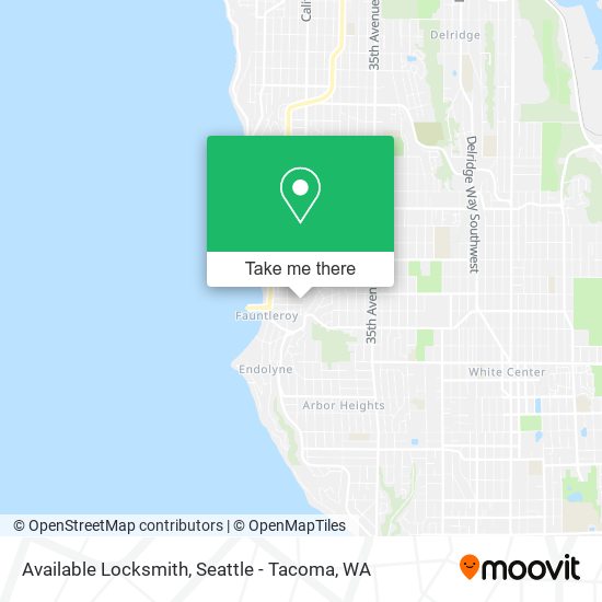 Available Locksmith map