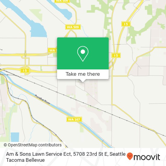 Am & Sons Lawn Service Ect, 5708 23rd St E map