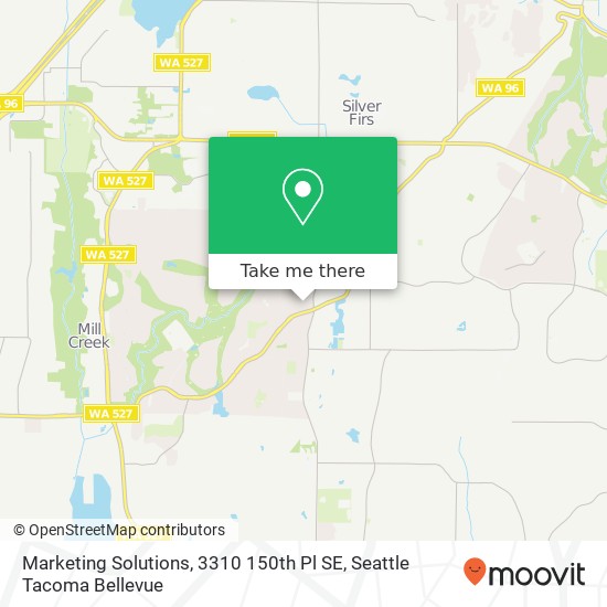 Marketing Solutions, 3310 150th Pl SE map