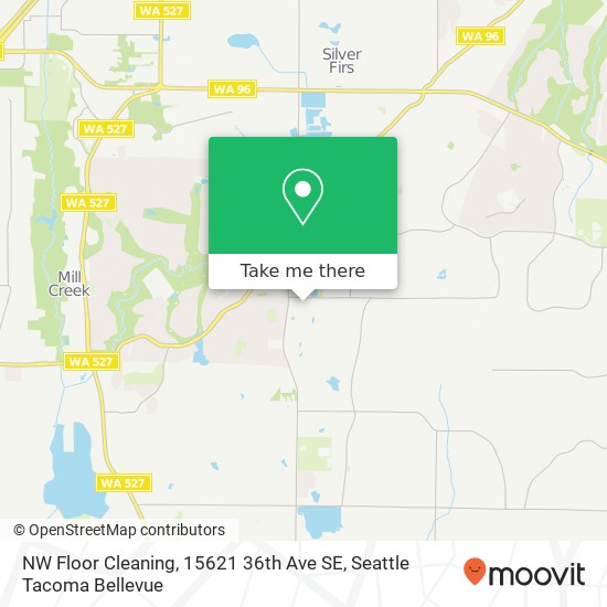 NW Floor Cleaning, 15621 36th Ave SE map