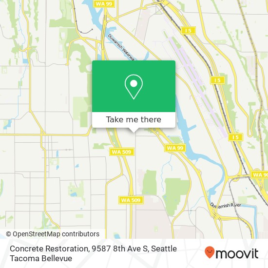 Concrete Restoration, 9587 8th Ave S map