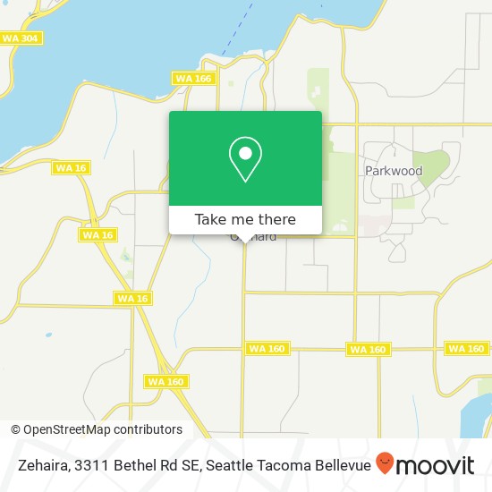 Mapa de Zehaira, 3311 Bethel Rd SE