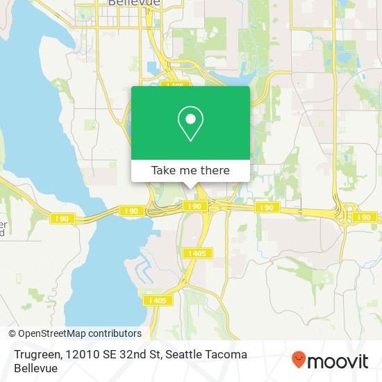 Mapa de Trugreen, 12010 SE 32nd St