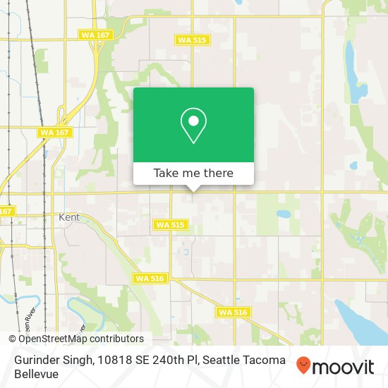 Gurinder Singh, 10818 SE 240th Pl map