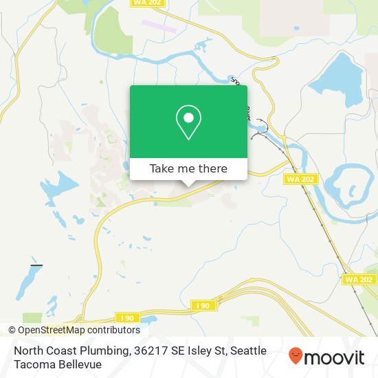 North Coast Plumbing, 36217 SE Isley St map