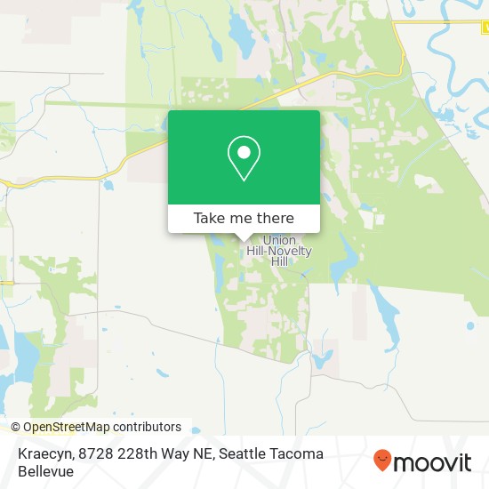 Kraecyn, 8728 228th Way NE map