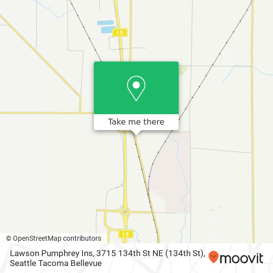 Mapa de Lawson Pumphrey Ins, 3715 134th St NE