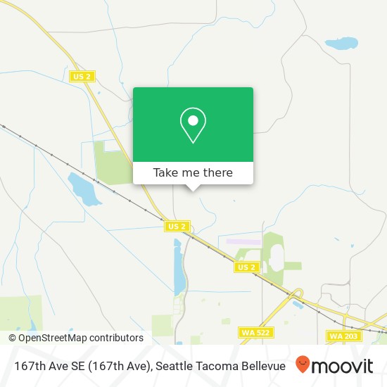 167th Ave SE (167th Ave), Snohomish, WA 98290 map