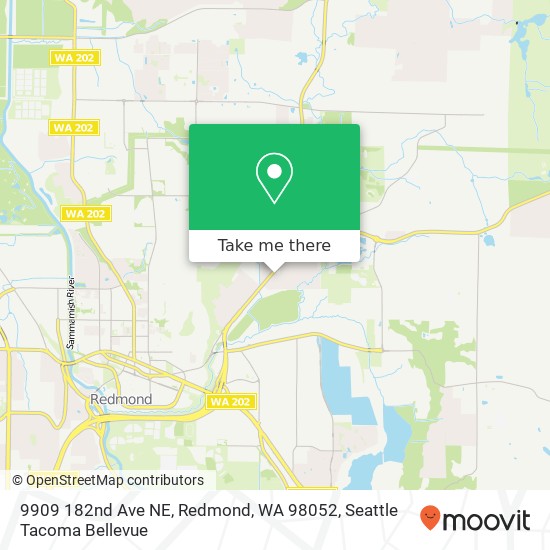 9909 182nd Ave NE, Redmond, WA 98052 map