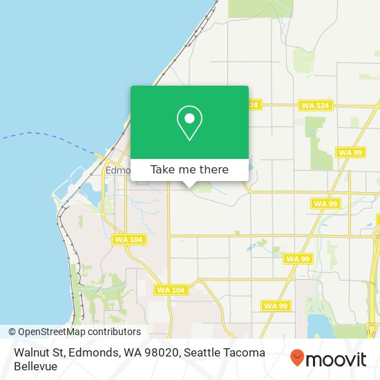 Walnut St, Edmonds, WA 98020 map