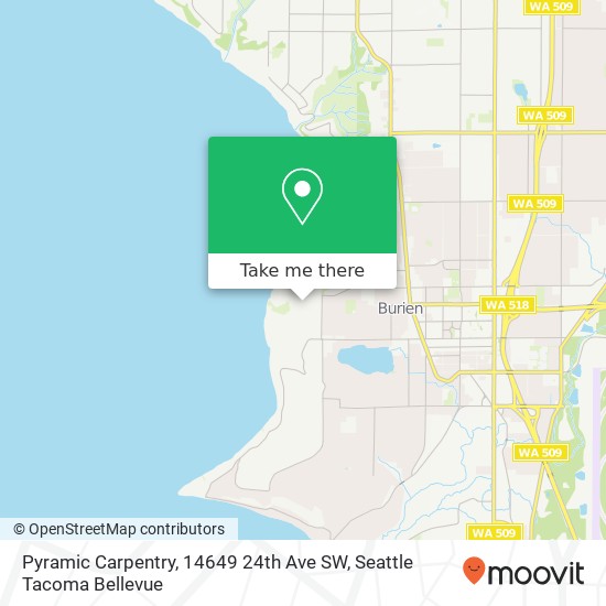 Pyramic Carpentry, 14649 24th Ave SW map