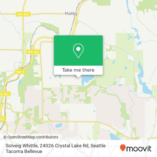 Solveig Whittle, 24026 Crystal Lake Rd map