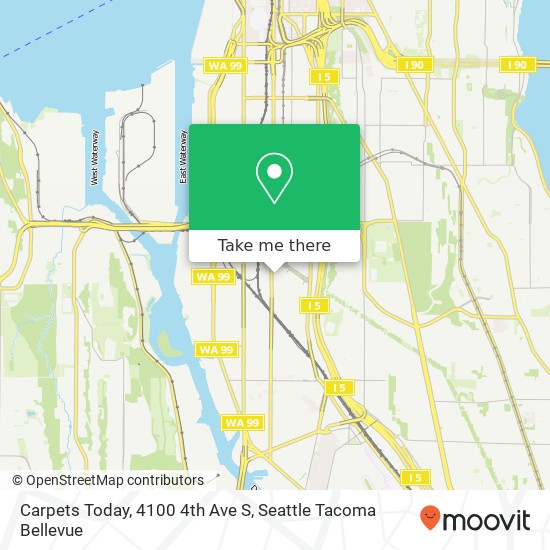 Carpets Today, 4100 4th Ave S map