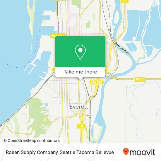 Mapa de Rosen Supply Company