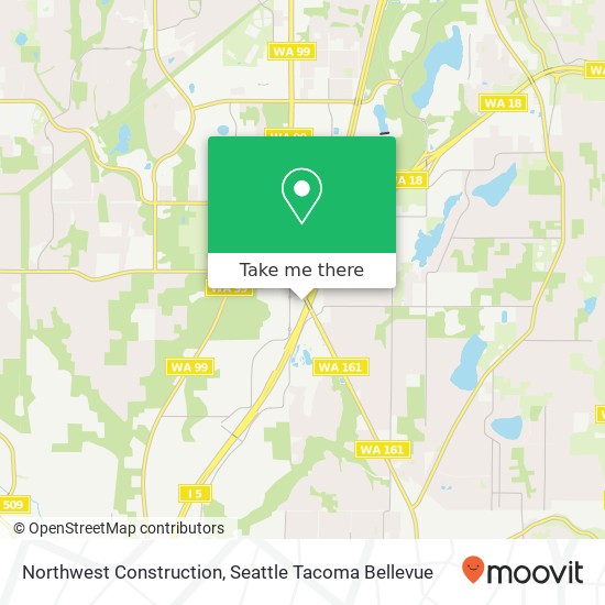 Mapa de Northwest Construction