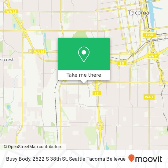 Mapa de Busy Body, 2522 S 38th St