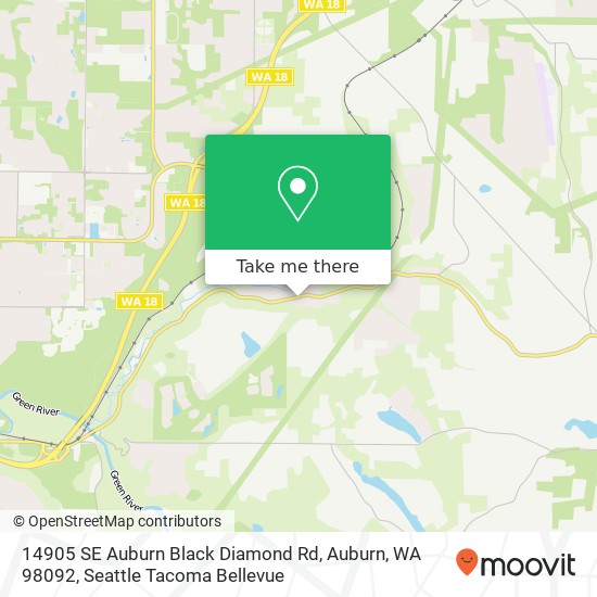 14905 SE Auburn Black Diamond Rd, Auburn, WA 98092 map