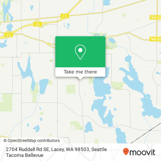 2704 Ruddell Rd SE, Lacey, WA 98503 map