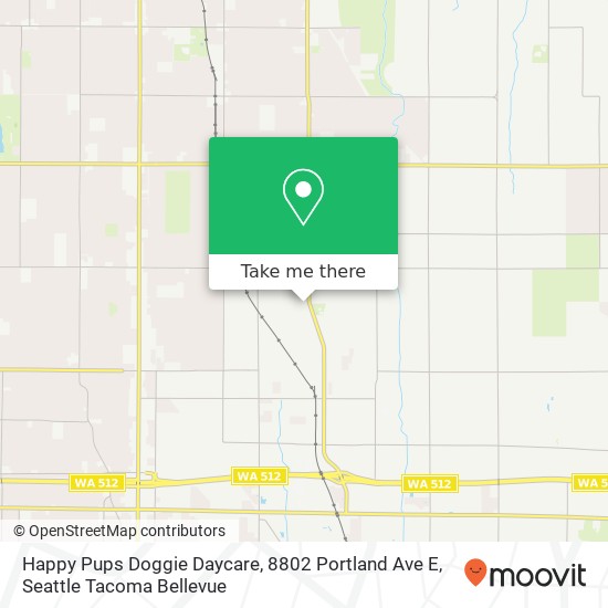 Happy Pups Doggie Daycare, 8802 Portland Ave E map