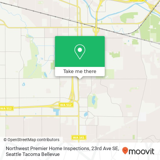 Mapa de Northwest Premier Home Inspections, 23rd Ave SE