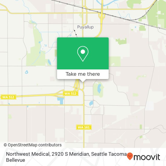 Northwest Medical, 2920 S Meridian map