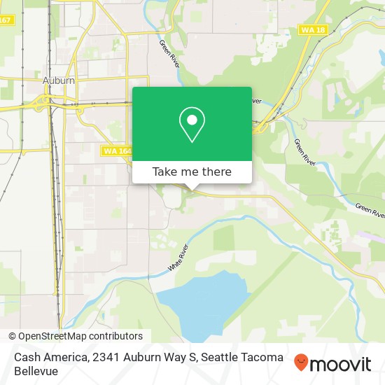 Cash America, 2341 Auburn Way S map