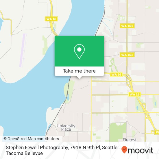 Stephen Fewell Photography, 7918 N 9th Pl map