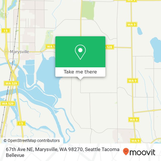 Mapa de 67th Ave NE, Marysville, WA 98270