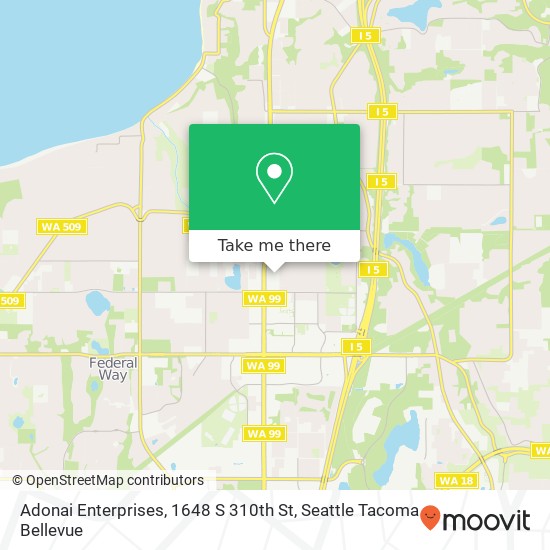 Adonai Enterprises, 1648 S 310th St map