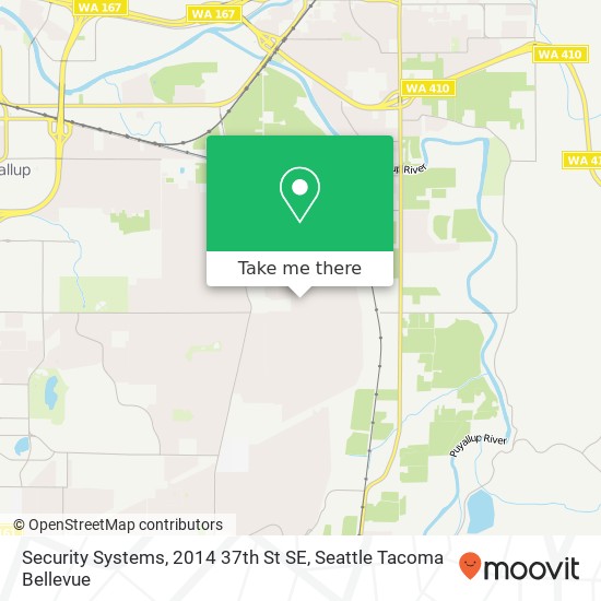 Security Systems, 2014 37th St SE map