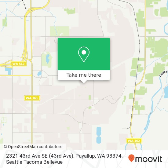 2321 43rd Ave SE (43rd Ave), Puyallup, WA 98374 map