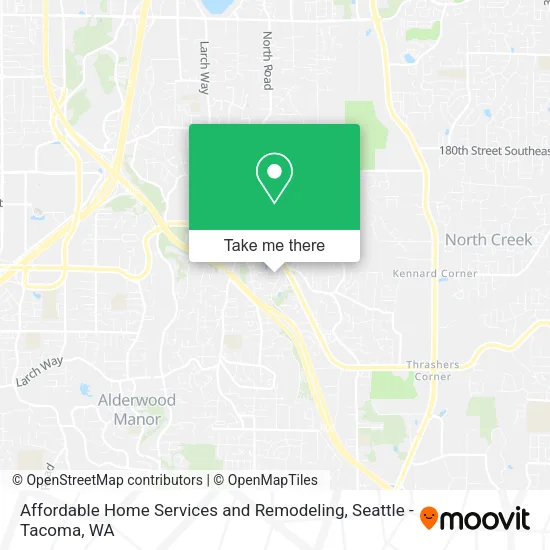 Affordable Home Services and Remodeling map