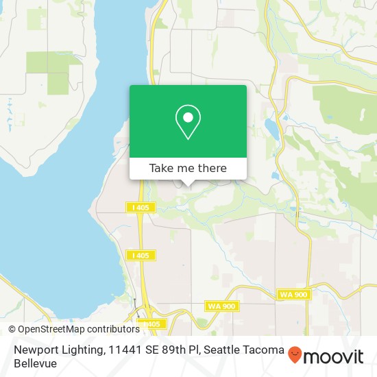 Newport Lighting, 11441 SE 89th Pl map